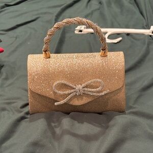 Elegant Gold Evening Clutch